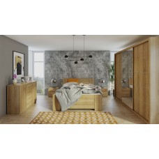 Kumode BONO K2D4SZ, zelta ozols